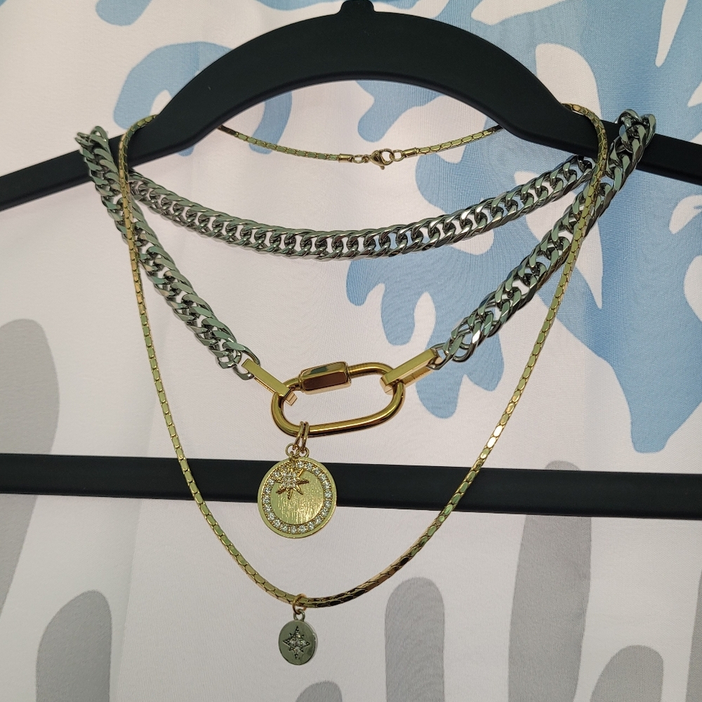 Good and silver chain set